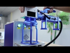 Raycus IPG JPT Mopa 20W 30W 50W Mesin Penandaan Laser Serat Jalur Cahaya Genggam