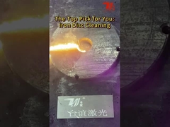 Mesin Penghilang Karat Laser Serat CW 1000w 1500w 2000w Mesin Pembersih