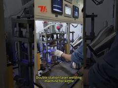 1000W - 6000W Stainless Steel Kettle Teapot Tumbler Double Station Otomatis Serat Laser Pengelasan Mac