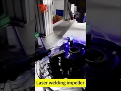 CNC Otomatis Serat Laser Mesin Pengelasan Untuk Tekanan Tinggi Pompa Air Impeller