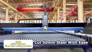 Mesin Pemotong Laser Serat Rel Tanah Format Ekstra Besar Daya Tinggi 12KW 20KW 30KW 40KW 60KW untuk